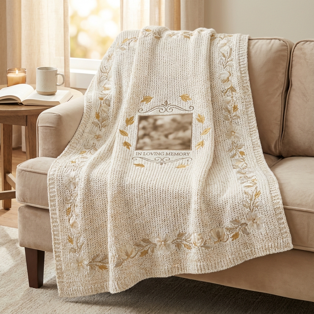 Custom Photo Memorial Blanket