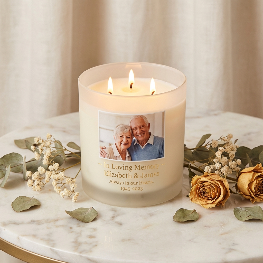 Personalized Memorial Candle
